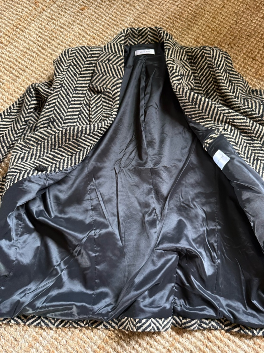 ⚜️ ANINE BING DIANA FISHBONE BLAZER IN EXCELLENT CONDITION SZ SMALL ⚜️ - Picture 10 of 16